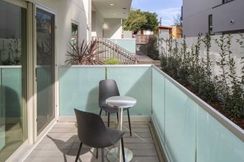 Private balcony*